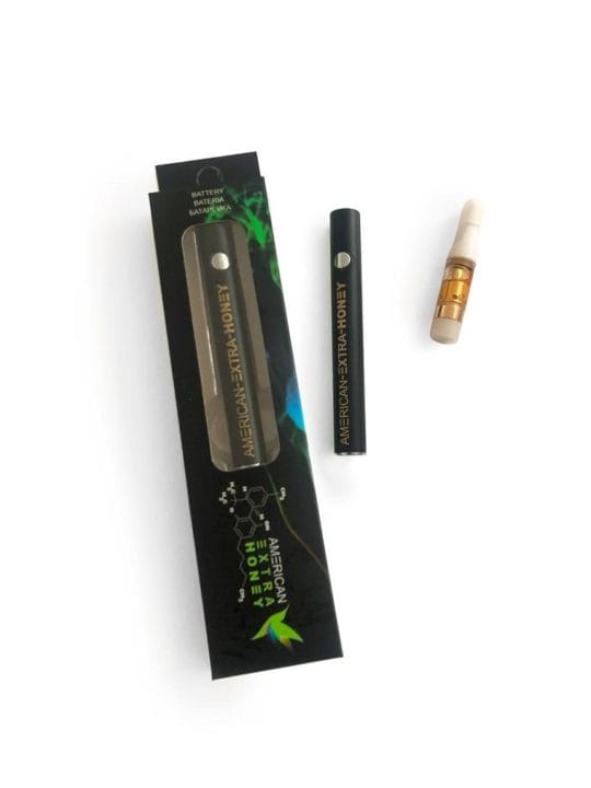 Buy THC Vape Pen: AMERICAN EXTRA HONEY (Vapes) - UK online dispensary
