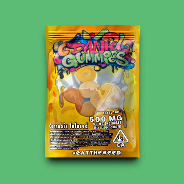 Buy Dank Gummies Lemon & Melon (Edibles) - UK online dispensary