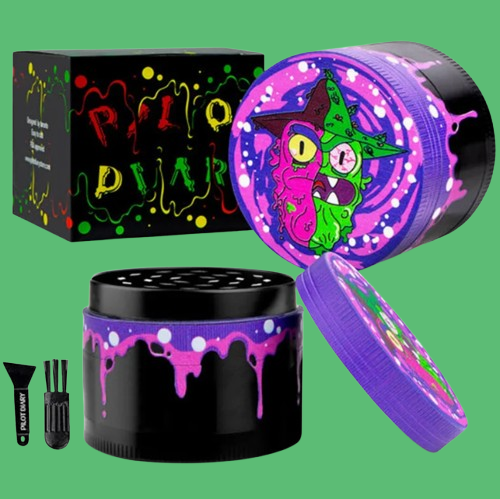 Buy Metal Art Grinder (Accessories) - UK online dispensary