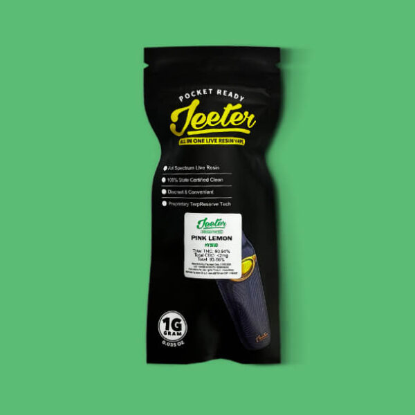 Buy Buy THC Vape Pen JEETER Pink Lemon 1ML (Vapes) - UK online dispensary