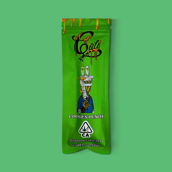 Buy THC Vape Pen Cali COOKIES PUNCH 1 ML (Vapes) - UK online dispensary